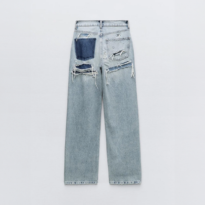 RANIM - Vintage Ripped Jeans voor Dames