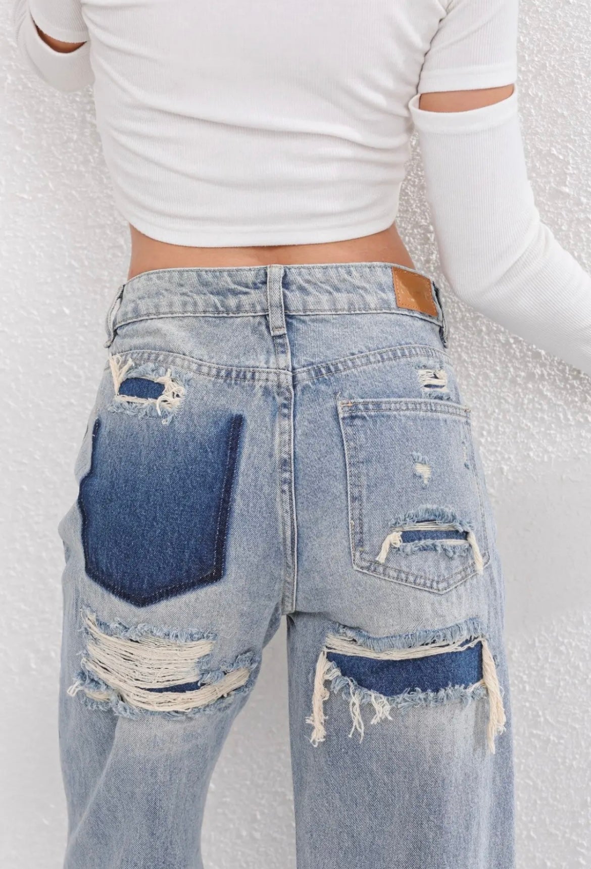 RANIM - Vintage Ripped Jeans voor Dames