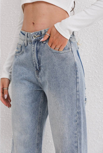 RANIM - Vintage Ripped Jeans voor Dames