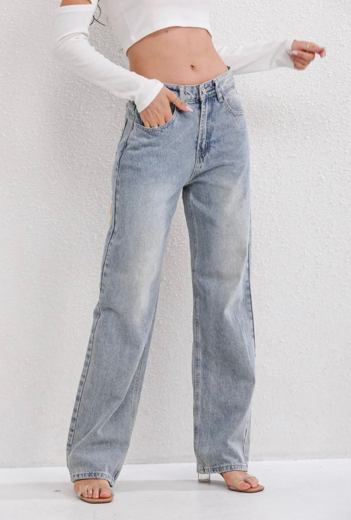 RANIM - Vintage Ripped Jeans voor Dames